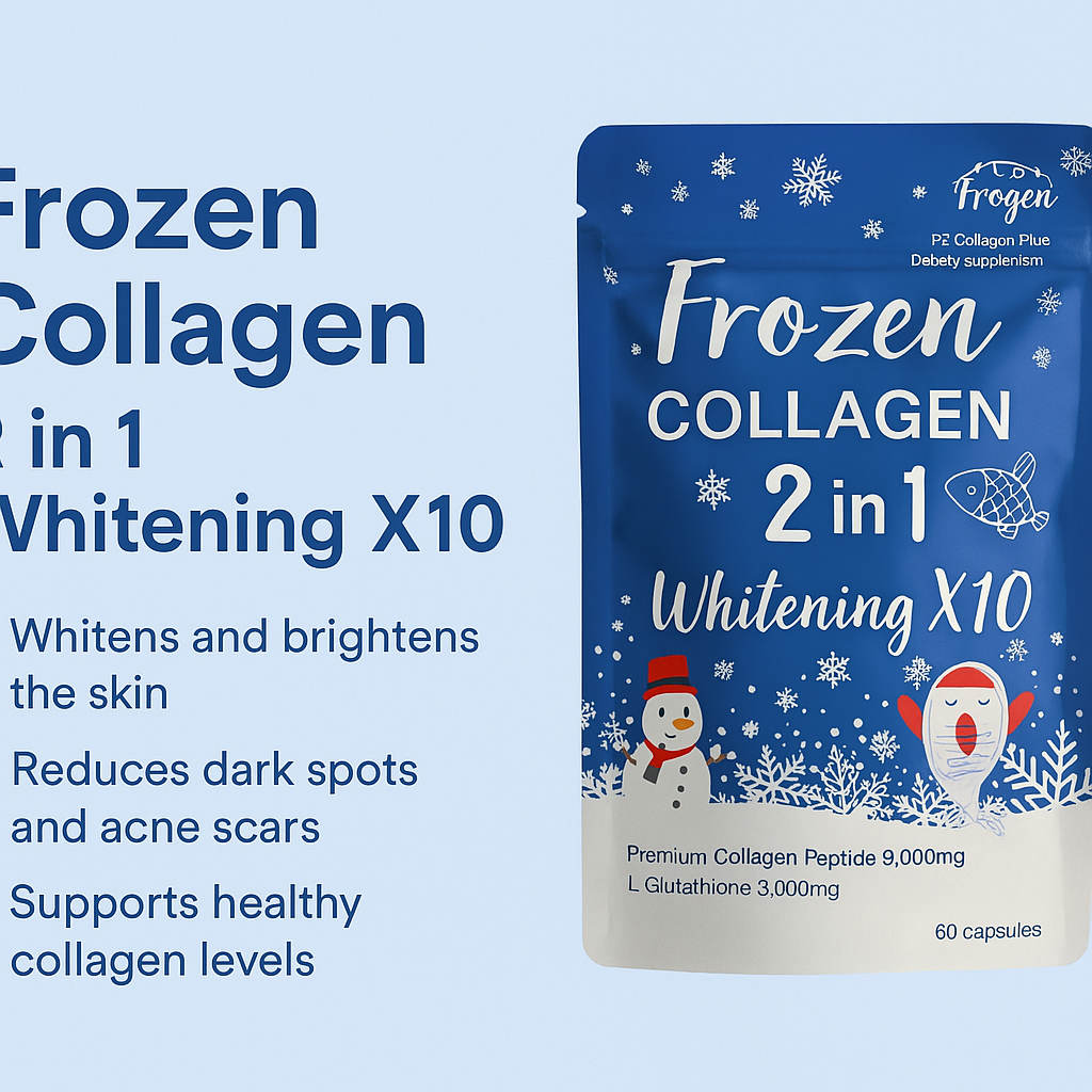 Frozen Collagen 2-in-1 Whitening X10