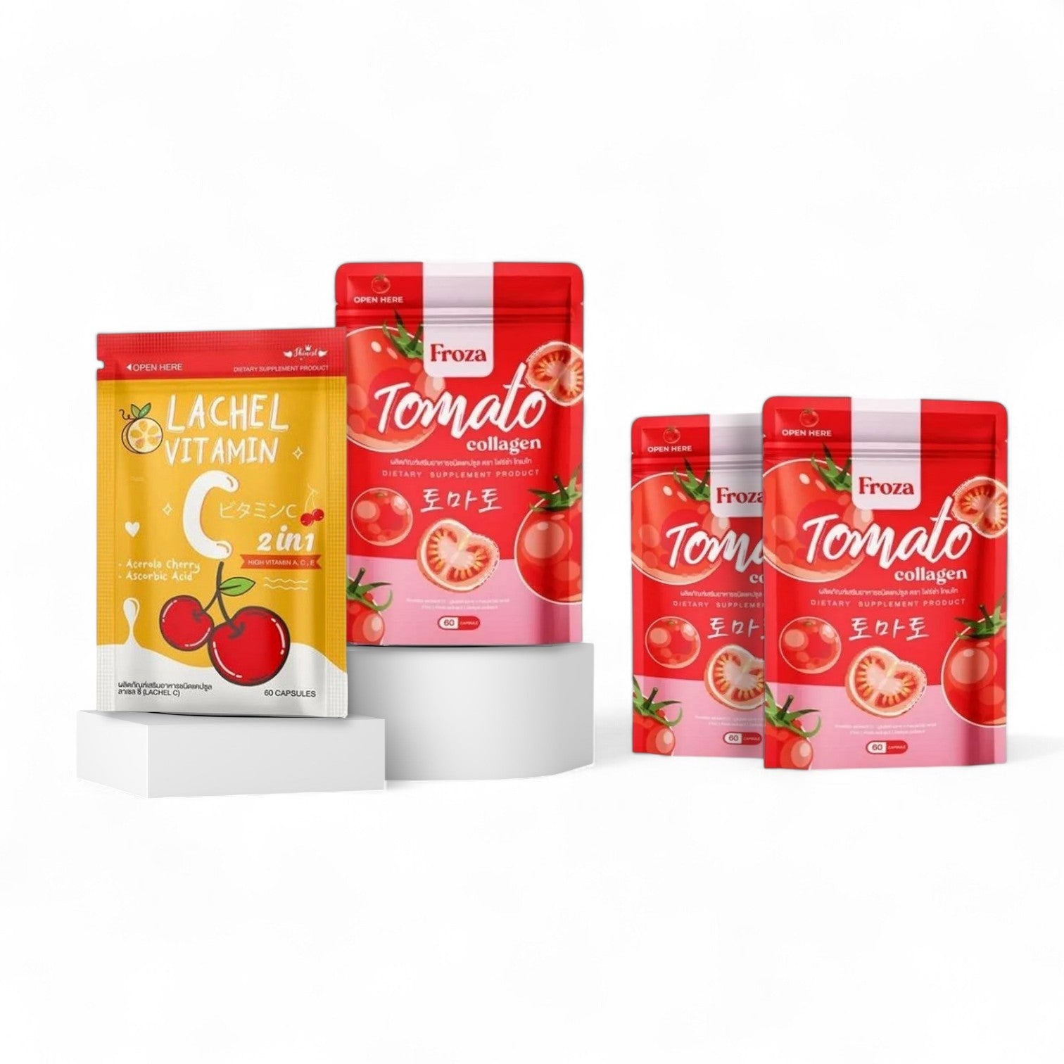 Froza Tomato Collagen + Lachel Vitamin C Bundle
