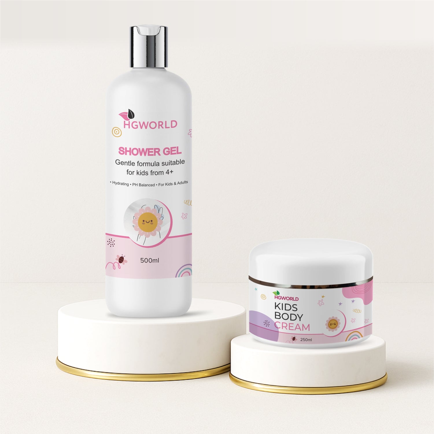 Kids Body Cream + Shower Gel