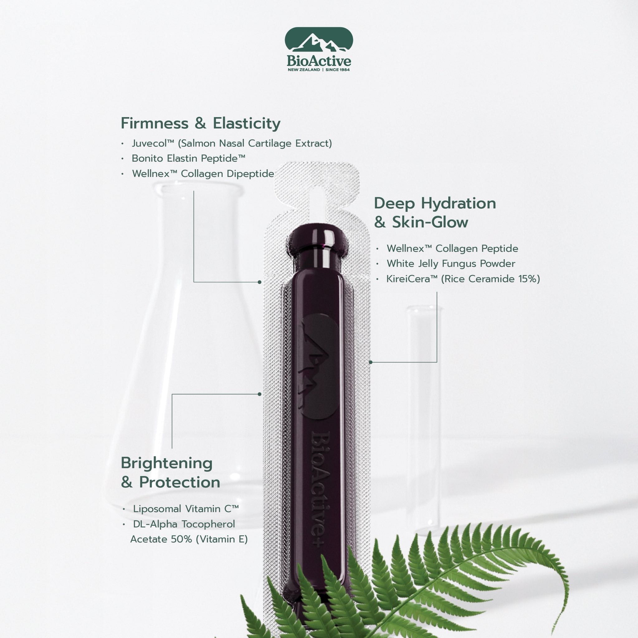 BioActive+ Concentrated Liquid Collagen – Mixed Berry Flavour